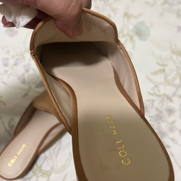 Cole Haan  Perley Mule Flats in Pecan Size 8.5 NIB - Picture 5 of 9